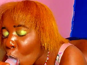 beautiful pussy play makes creamy mess at home