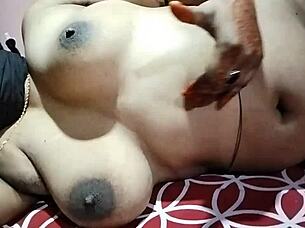 whatsapp video call with beautiful girl showing her body
