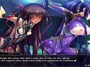 Taimanin yukikaze scene part 1