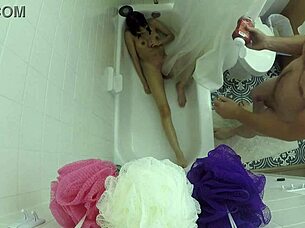 candy cruises in bathtub for pov fun
