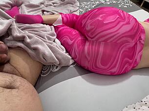 hot indian in tight leggings deep throat pov