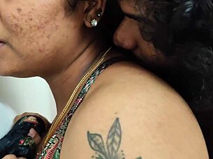 Hot romance and passionate sex with friend