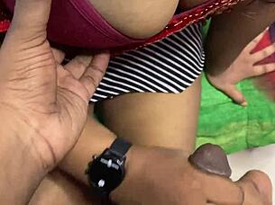 indian babe fucks landlord to pay rent in homemade mms