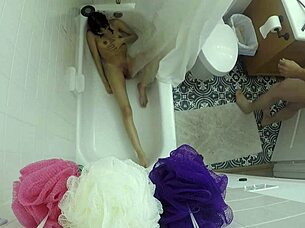 candy cruises in bathtub for pov fun