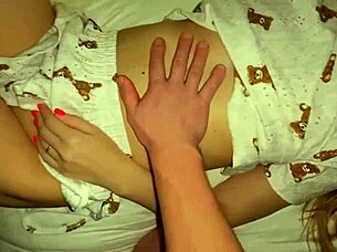 eighteen year old explores sex doll virginity play