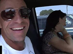 Gorgeous milf fucks guy with big cock