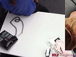 brunette shoplifting milf mckenzie lee gets drilled