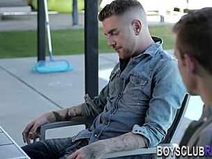 gay hottie pounds stud ass raw and deep