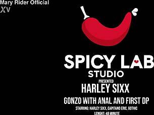 Harley sixx tries first dp with intense action