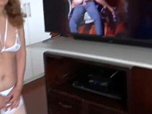Stepson records me watching me masturbate