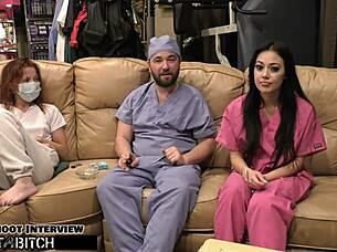 Blaire Celeste gets blasted with jizz