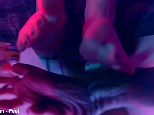 tiny foot worship and tickling domination