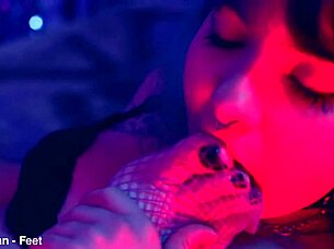 tiny foot worship and tickling domination