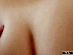 teen uses big dildo while girls fight on webcam