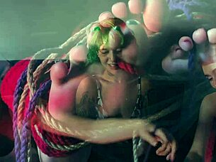 These feet only get excited with kinky games