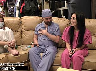 Blaire Celeste gets blasted with jizz