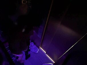 japanese amateurs try elevator sex with creampie at office