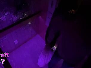 japanese amateurs try elevator sex with creampie at office