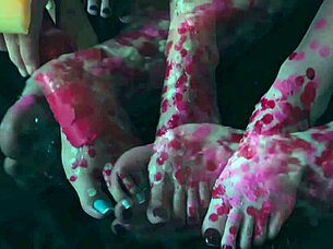 These feet only get excited with kinky games