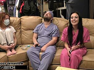 Blaire Celeste gets blasted with jizz