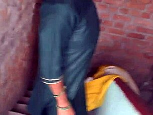 Indian newly married woman explores intimate wedding night
