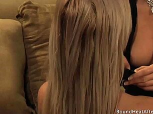 curvy lesbian teen slaves compete in intense bdsm scene