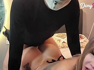 latina shakes big ass during intense bedroom session