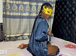 Petite Girl Takes Big Black Dick Hard