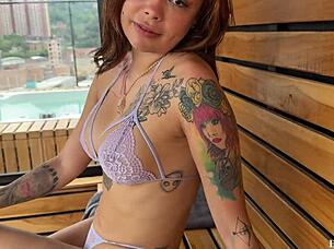 neighbor gets hot in sauna and wants fucking
