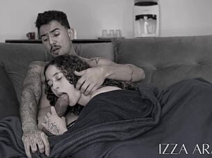 Hidden camera catches girl sucking her friends husband