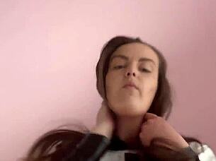 mistress kate keeps your butt crack clean and spreads your mouth