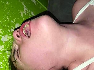 Mature Amateur Cums Wildly From Dildo Play