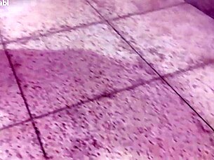 when home maid clean floor