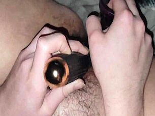 Mature Amateur Cums Wildly From Dildo Play