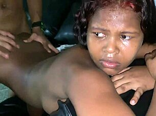 Hot girl arrives drunk at the house and gets fucked hard to sober up