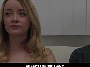 Milf therapist uses family sex therapy for tiny 18+ blonde teen 18+ athena anderson jacob coldwater
