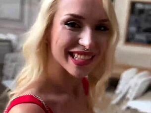 catching up with blonde beauty vera jarw in budapest