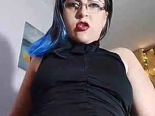 blonde secretary gets horny and squirts during sex