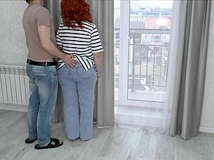Mature Woman Takes Cock In Ass And Gives Blowjob