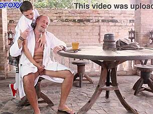 table stories suck and fuck around the table till cumshot