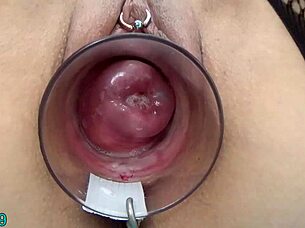 Milf uses dildo and chopsticks wildly