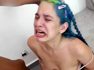 Latina Teen Gets Throat Fucked Hard In Pov