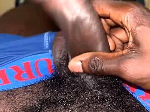 Thug bbc caught jerking off in mall washroom