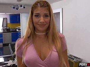 busty milf shares erotic video with friend