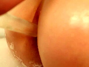 Mandy anal in the bathtub