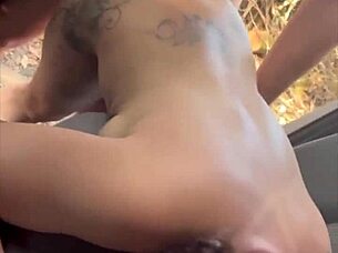 Streetwalker with big ass and perfect tits gets fucked