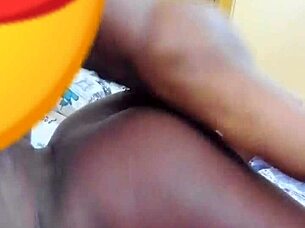 Fucking my african girlfriend tight pussy