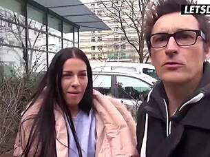 Slim Matching Sisters Get Cunts Filled In Van