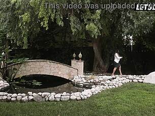 two latinas in skirts lick pussy raw