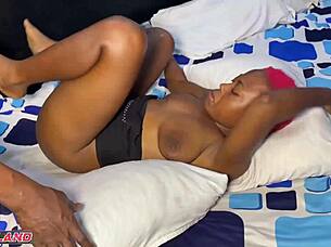 horny couple enjoys wet passionate sex